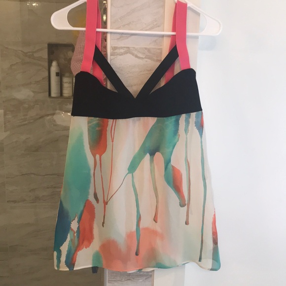 Versus by VERSACE bandage and silk tank. - Picture 1 of 7